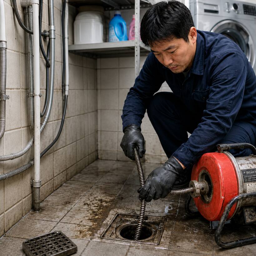 영주동 지역 배관막힘 관련 이미지