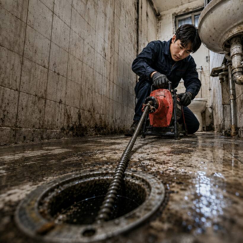 연산동 지역 세면대뚫음 관련 이미지