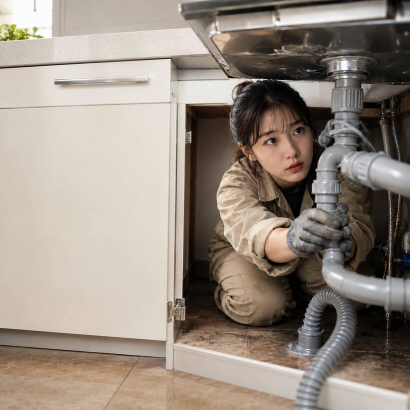 연산동 지역 배관막힘 관련 이미지