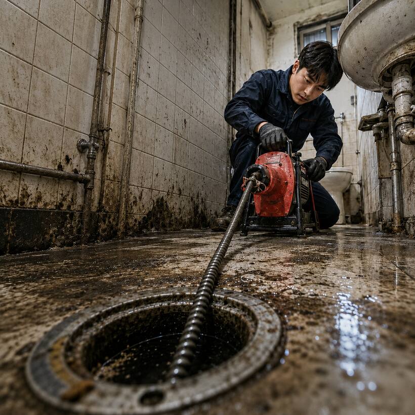 남천동 지역 세면대막힘 관련 이미지