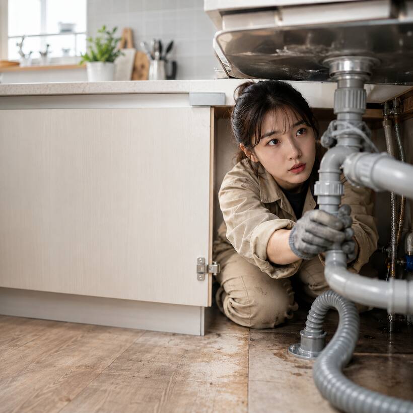 남천동 지역 배관청소 관련 이미지
