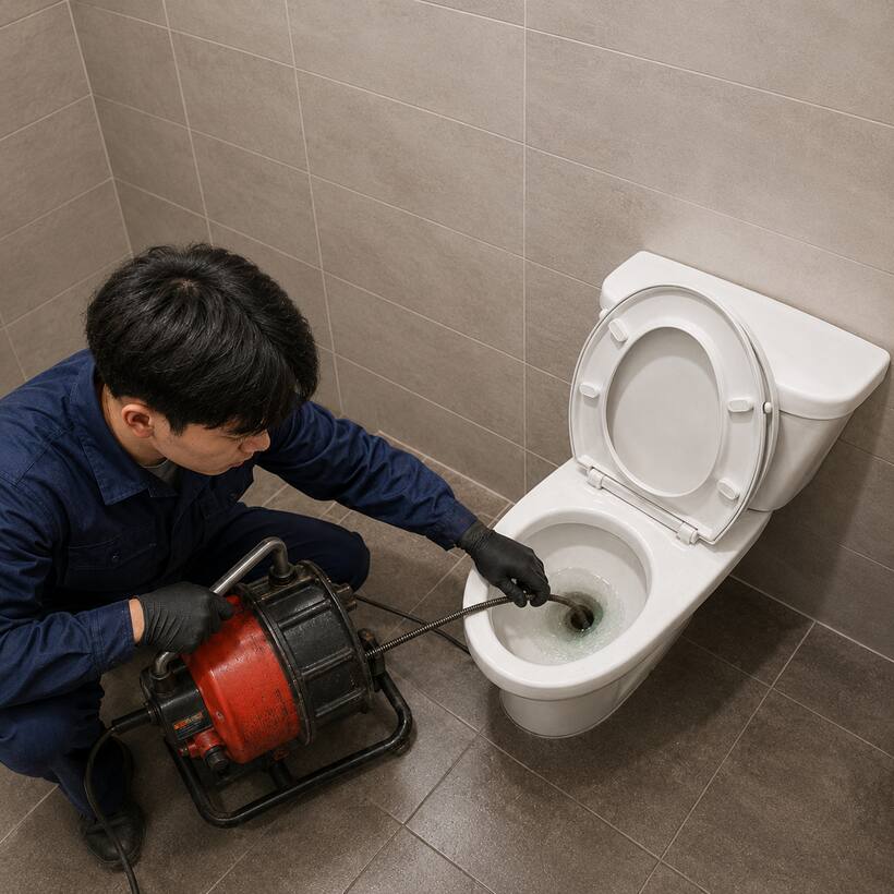 옥동 지역 배관청소 관련 이미지