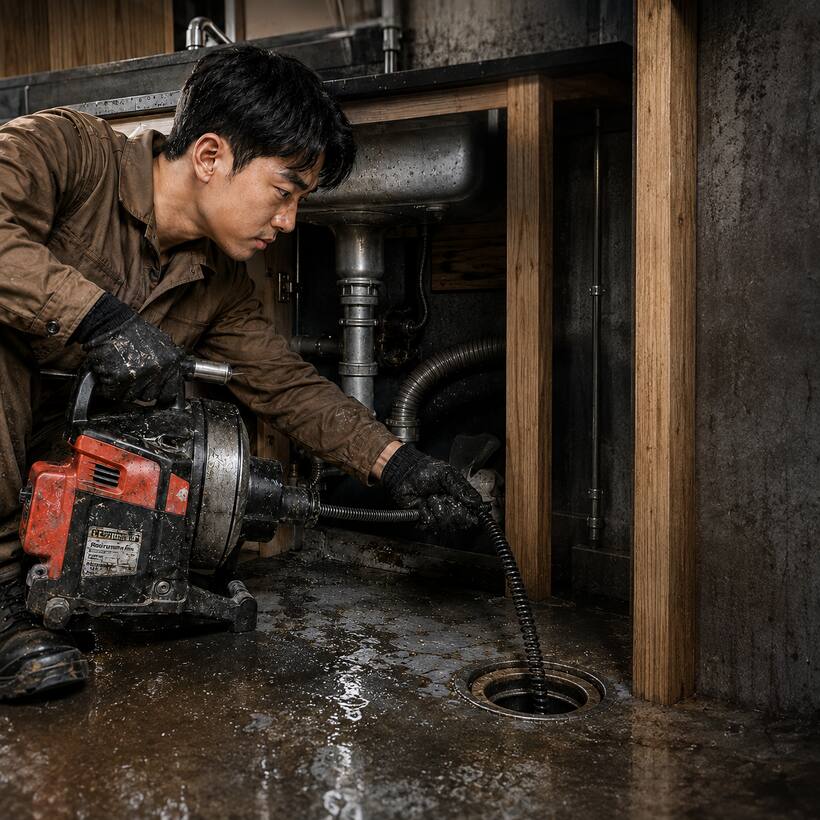 초장동 지역 변기뚫음 관련 이미지