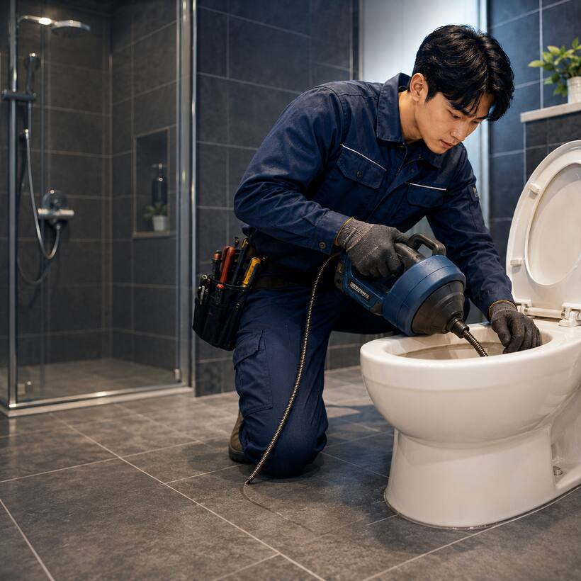 암남동 지역 배관막힘 관련 이미지