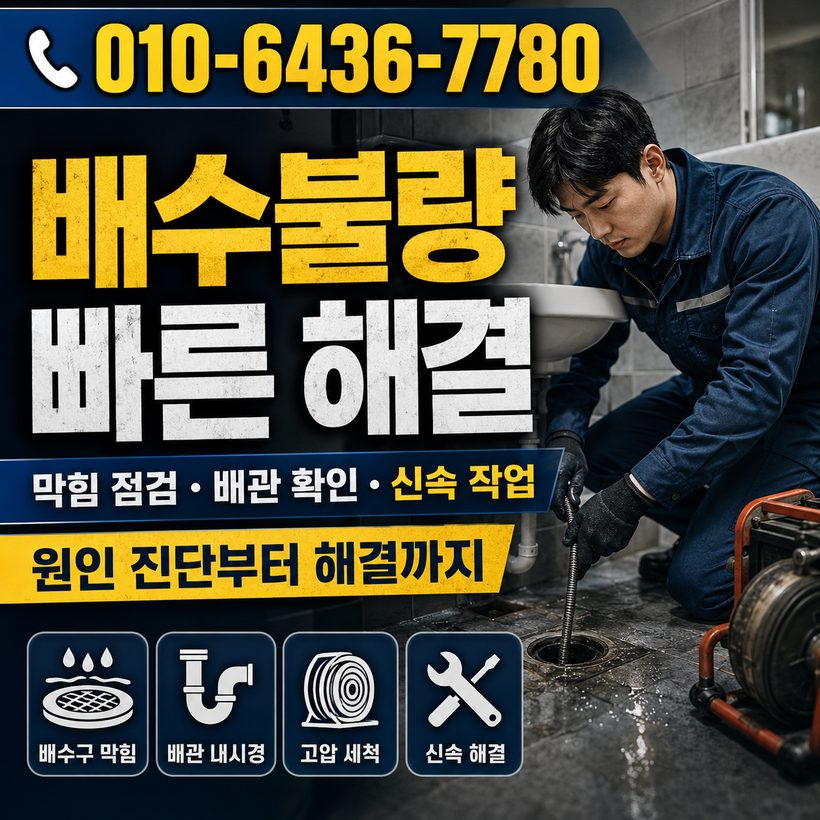 구성면 하수구막힘 빠른출동 2