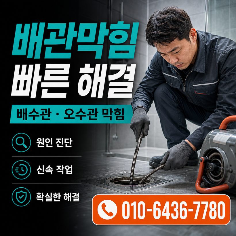 점촌동 하수구막힘 빠른출동 4