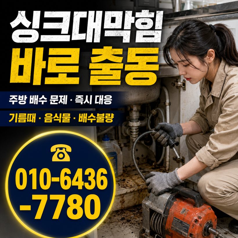형곡동 지역 세면대뚫음 관련 이미지