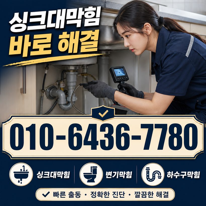 대곡동 하수구막힘 빠른출동 3
